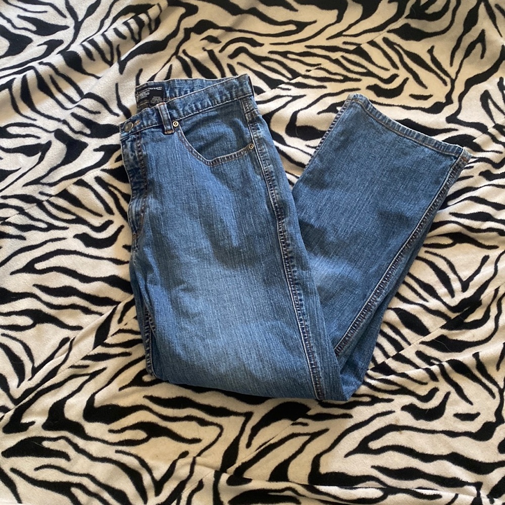 Blue skater baggy jeans